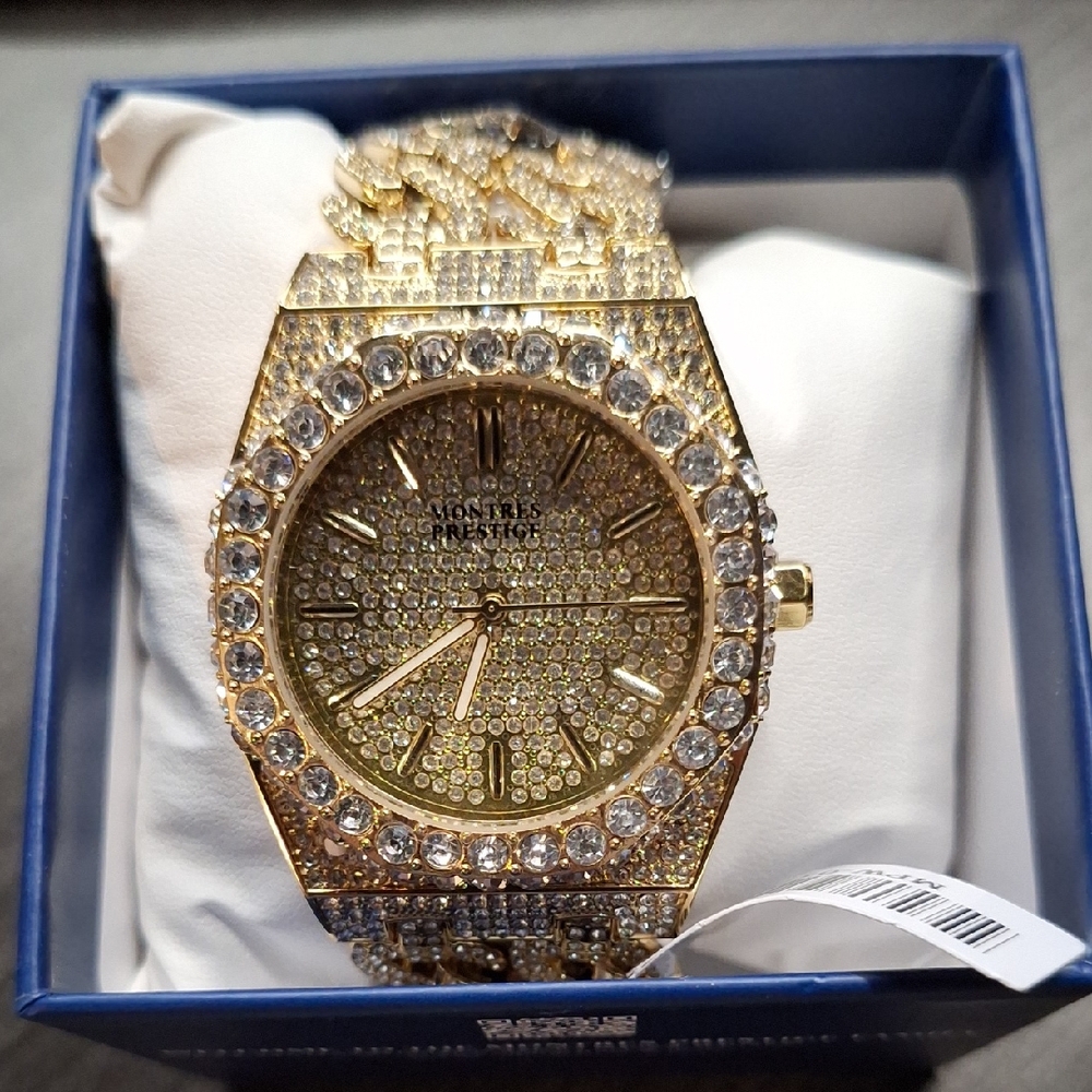New Montres Prestige X Invicta Gold Watch - 42mm (MPW-0178)